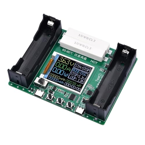 DC 5V/18650 Batteriekapazitätstester-Modul Batterie-Innenwiderstandstester mit LCD-Display für Lithiumbatterie Typ-C von GERUI