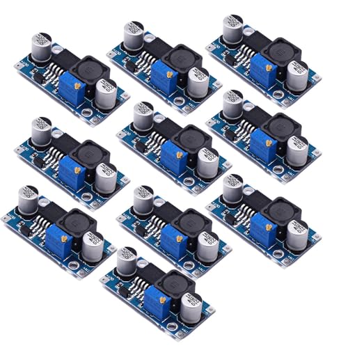 GERUI 10 PCS XL6009 DC-DC Boost Converter Module, Eingang 3V~32V Output 5V~45V einstellbar Spannungsregler Konverter Step-Up Modul fürArduinoRaspberry DIY-Projects basteln von GERUI