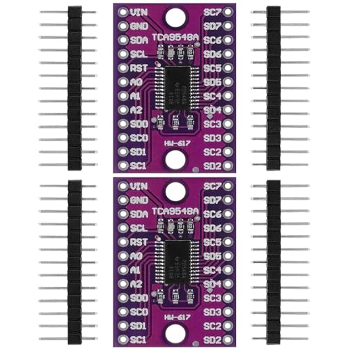 GERUI 2 PCS TCA9548A IIC Multiplexer Breakout Board 1.8 V - 5 V 8 Kanal I2C Kommunikationsschalter Entwicklung Erweiterungsboard mit Arduino. GERUI 2 PCS TCA9548A IIC Multiplexer Breakout Board 1.8 V - 5 V 8 Kanal I2C Kommunikationsschalter Entwicklung Erweiterungsboard mit Arduino. von GERUI