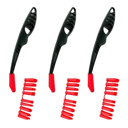 GERUI 3 Stück 9-in-1 Silicone Joint Fugenglätter,Silikonabzieher Fugenabzieher Silikonglätter Fugenspachtel,Silikonglätter Fugenspachtel Includes 9 Joint Shapes von GERUI