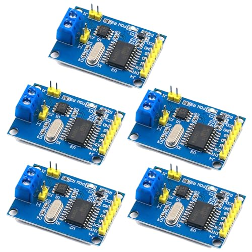 GERUI 5 Stücke CAN-Bus Shield MCP2515 Bus Module SPI Protokoll für Arduino SCM 51 MCU ARM Controller mit TJA1050 DC 5 V Power Supply Converter Development Board GERUI 5 Stücke CAN-Bus Shield MCP2515 Bus Module SPI Protokoll für Arduino SCM 51 MCU ARM Controller mit TJA1050 DC 5 V Power Supply Converter Development Board von GERUI