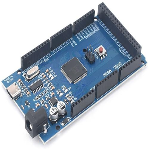 GERUI Für Mega-2560-R3 Board,für Mega-2560 Entwicklungsboard Kompatibel 2560 R3 Modul Verbessert 6,5~12V Kompatibel mit Arduino. mit USB-C Anschluss Entwicklungsboard kompatibel GERUI Für Mega-2560-R3 Board,für Mega-2560 Entwicklungsboard Kompatibel 2560 R3 Modul Verbessert 6,5~12V Kompatibel mit Arduino. mit USB-C Anschluss Entwicklungsboard kompatibel von GERUI