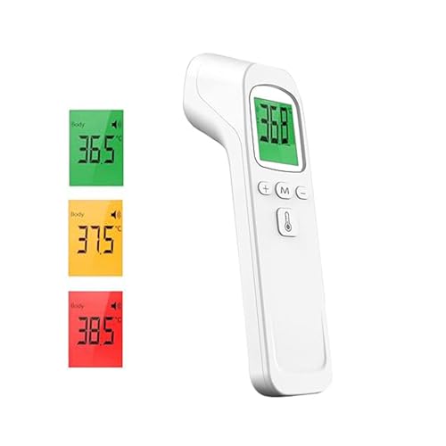 Infrarot-Stirnthermometer Kontaktlose Fieberthermometer Babys Thermometer LCD-Display Digitales Stirnthermometer mit sofort Ablesung, Fieberalarm °C/°F Schalter（Nicht medizinische Präzisionsprodukte） von GERUI