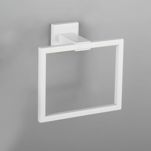 GERZWY SUS 304 Edelstahl Handtuchring für Bad Küche Garage Badezimmer Hardware Handtuchhalter Wandmontage Weiß GERZWY SUS 304 Edelstahl Handtuchring für Bad Küche Garage Badezimmer Hardware Handtuchhalter Wandmontage Weiß von GERZWY