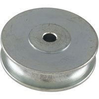 Gesa - Seilrolle ø 50 mm breites Modell mit Gleitlager (Flaschenzug) für Seil ø 10 mm von GESA