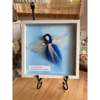 Handgefilzter Schutzengel 18x18 cm, Originell Und Einzigartig von GESCHENKEundMEER