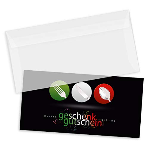 GESCHENKGUTSCHEINcom by POS-HAUER. Gutschein-Set. 10x Gutschein + Kuvert. Für Italienisches Restaurant Pizzeria. Pizzagutscheine, blanko zum selber Ausfüllen. GESCHENKGUTSCHEINcom by POS-HAUER. Gutschein-Set. 10x Gutschein + Kuvert. Für Italienisches Restaurant Pizzeria. Pizzagutscheine, blanko zum selber Ausfüllen. von GESCHENKGUTSCHEINcom by POS-HAUER