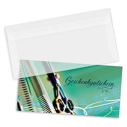 GESCHENKGUTSCHEINcom by POS-HAUER. Gutschein-Set. 100x Gutschein + Kuvert. Für Friseursalons Friseure, blanko zum selber Ausfüllen. GESCHENKGUTSCHEINcom by POS-HAUER. Gutschein-Set. 100x Gutschein + Kuvert. Für Friseursalons Friseure, blanko zum selber Ausfüllen. von GESCHENKGUTSCHEINcom by POS-HAUER
