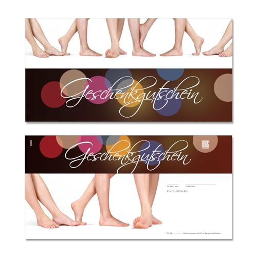 GESCHENKGUTSCHEINcom by POS-HAUER. 10 Gutscheine. Geschenkgutscheine für Fußpflegeinstitute Fußpflege Dienstleistungen. von GESCHENKGUTSCHEINcom by POS-HAUER