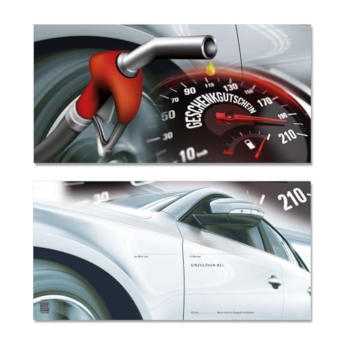 GESCHENKGUTSCHEINcom by POS-HAUER. 100 Gutscheine, blanko zum selbst Ausfüllen. Für Tanken Tankstelle. Tankgutschein. von GESCHENKGUTSCHEINcom by POS-HAUER