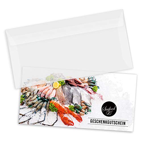 GESCHENKGUTSCHEINcom by POS-HAUER. Gutschein-Set. 25x Gutschein + Kuvert. Für Fisch Fischgeschäfte zum selbst Ausfüllen. GESCHENKGUTSCHEINcom by POS-HAUER. Gutschein-Set. 25x Gutschein + Kuvert. Für Fisch Fischgeschäfte zum selbst Ausfüllen. von GESCHENKGUTSCHEINcom by POS-HAUER