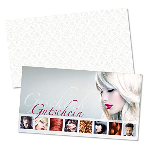 GESCHENKGUTSCHEINcom by POS-HAUER. Gutschein-Set. 50x Gutschein + Kuvert. Für Haarstudios Friseursalons zum selber Ausfüllen. GESCHENKGUTSCHEINcom by POS-HAUER. Gutschein-Set. 50x Gutschein + Kuvert. Für Haarstudios Friseursalons zum selber Ausfüllen. von GESCHENKGUTSCHEINcom by POS-HAUER
