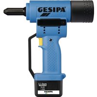 GESIPA Akkublindnietsetzgerät AccuBird® 7-tlg.10000 N im Ku.-Koffer von GESIPA