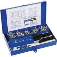 GESIPA Blindnietsortiment Junior-Nietbox PolyGrip® 352tlg. i.Blechkoffer von GESIPA