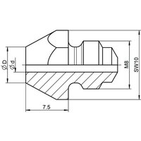 Gesipa Ersatzteil Mundstück 10/32 Gesipa Ersatzteil Mundstück 10/32 von GESIPA