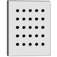 GESSI Feste Seitenbrause quadratisch chrom von GESSI