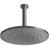 Gessi - 316 Antikalk-Kopfbrause D355 mm, mit Gelenk und Deckenarm von GESSI