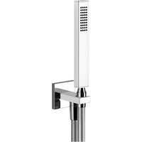 Gessi - Rettangolo Brause-Set inklusive Wandanschlussbogen 1/2, mit Gessi - Rettangolo Brause-Set inklusive Wandanschlussbogen 1/2, mit von GESSI