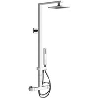 Gessi - Rettangolo Duschsäule mit Aufputz-Thermostat, automatischer von GESSI