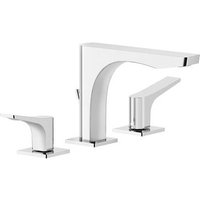 Rilievo, Drei-Loch-Waschtisch-Armatur, mit Ablaufgarnitur, - Gessi von GESSI