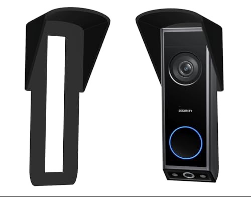 Gestech Eufy Türklingel-Regenschutz, 2K Dual Cam, auch passend für Eufy 2K Wireless / 1080p Grade, kein Bohren erforderlich. Modelle T8210, T8212, T8222 von GESTECH