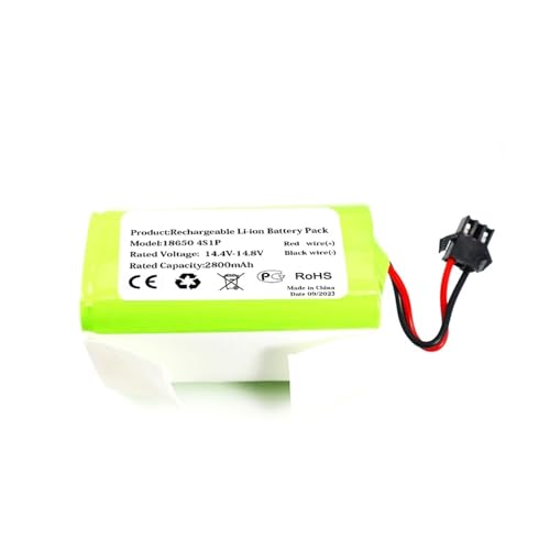 GESXNPBN 3400 mAh Roboter-Staubsauger-Akku C465-J1-4S1P 4in19/66, kompatibel mit OKP Life, K2 K3P K4 K5 Staubsauger-Akku(2800mah) von GESXNPBN