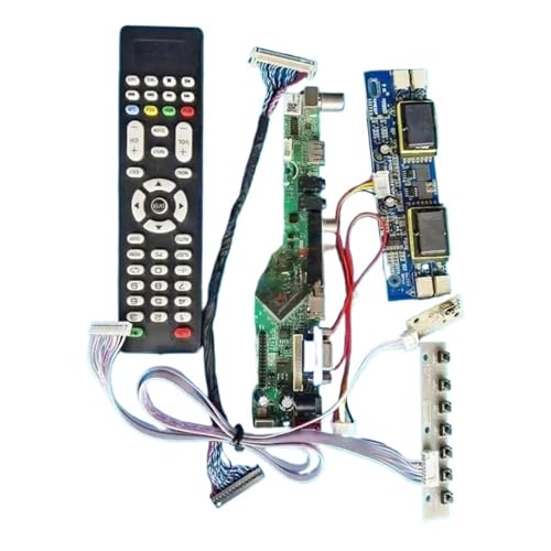 GESXNPBN ACompatible for LM201WE3 LM201WE4 Laptop Display Panel Controller Board DIY Kit 4CCFL 1680 * 1050 VGA HDMI-Kompatibel AV USB 20.1 "LVDS 30 Pin(LM201WE3(TL)(F4)) von GESXNPBN