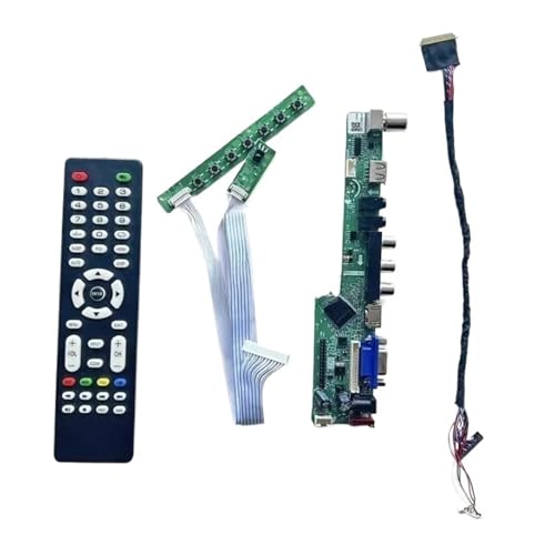 GESXNPBN Kompatibel for B101XTN01.0 B101XTN01.1 Controller Driver Board 10,1-Zoll-Laptop-Matrix 1366 X 768 LVDS 40-poliger TV-Analog-USB + AV + VGA + HDMI-DIY-Kit(for B101XTN01.1) von GESXNPBN
