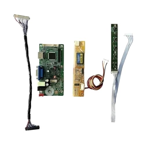 GESXNPBN Kompatibel for B154SW01 QD15AL01 QD15AL02 Matrix Treiber Controller Board LCD Screen DIY Kit HDMI-Kompatibel LVDS 30-Pin 1CCFL VGA 1680 * 1050(for QD15AL01) von GESXNPBN