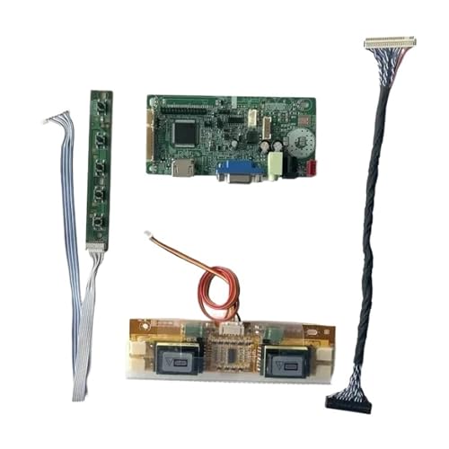 GESXNPBN Kompatibel for LM250WF1 LM230WF1 LM230WF2 Matrix Controller Driver Card LCD Display DIY Kit HDMI-Kompatibel VGA 1920 * 1080 4CCFL LVDS 30-Pin(for LM230WF2(SL)(C1)) von GESXNPBN