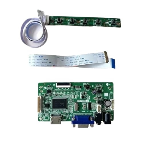 GESXNPBN Kompatibel for N156BGA-EA2/EA3/EB2 LCD Controller Driver Board VGA 30 Pin EDP 15,6 Zoll HDMI-kompatibel Laptop-Bildschirm 1366x768 DIY Kit(for N156BGA-EA2) von GESXNPBN