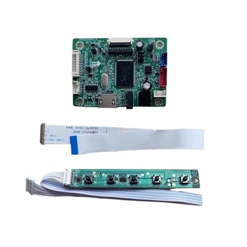 GESXNPBN Kompatibel for N156BGE-E11/E31/E32/EA1/EB1 Treiber-Controller-Board LED-Matrix-Laptop-Panel 15,6 Zoll Kompatibel-HDMI 30Pin EDP 1366x768 DIY Kit(for N156BGE-E32) von GESXNPBN