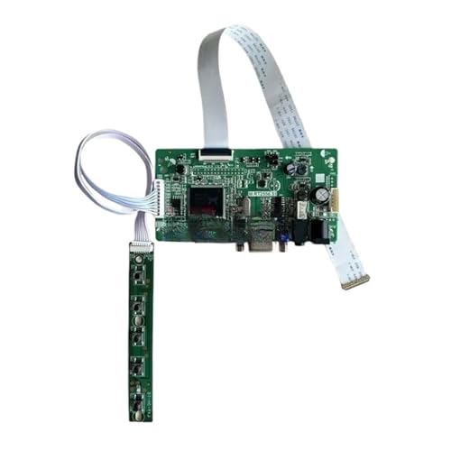 GESXNPBN LCD Controller Driver Board Kompatibel for LP140WH8-TPA1/TPC1/TPD1/TPE1 HDMI-Kompatibel 1366x768 VGA 30 Pin EDP 14 "Laptop Screen DIY Kit(for LP140WH8(TP)(K1)) von GESXNPBN