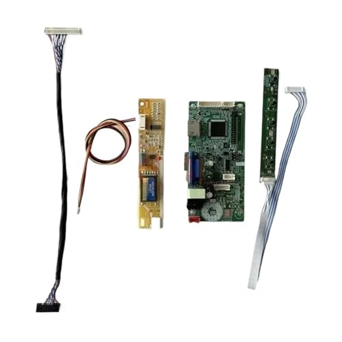 GESXNPBN LCD Screen Treiber Controller Board Kompatibel for LP154WX2 LP154WX4 LP154WX5 LVDS 30 Pin Monitor 1280 * 800 1CCFL HDMI-Kompatibel VGA Kit DIY(for LP154WX5(TL)(B1)) von GESXNPBN