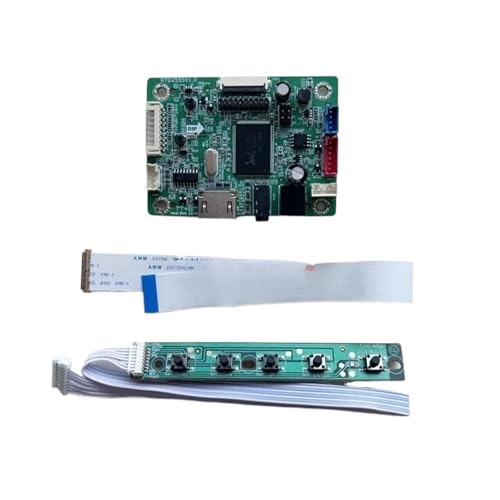 GESXNPBN Treiber-Controller-Board Kompatibel for NT156FHM-N41/N43/N51/N61 LED-Monitor 1920 X 1080 Kompatibel-HDMI 15,6 Zoll Laptop-Panel 30-Pin EDP DIY Kit(for NT156FHM-N51) von GESXNPBN