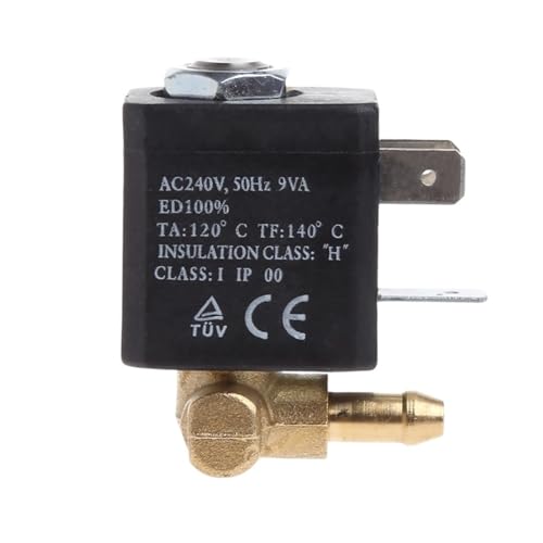 Kanüle N/C AC 230 V G1/8 Zoll Messing Dampfluftgenerator Kaffeemaschine Wassermagnet Teile Ersatz von GESXNPBN