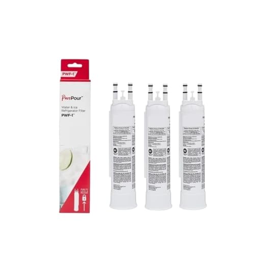 Kühlschrank-Wasserfilter-Ersatz, kompatibel mit FPPWFU01, kompatibel mit PWF-1, Kühlschrank-Wasserfilter(3PCS) von GESXNPBN