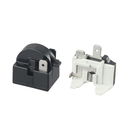 Universal Startrelais Kühlschrank PTC Startrelais 1/2 Pin 15 Ohm + 1/6H Kompressor Überlastschutz(2PIN) von GESXNPBN