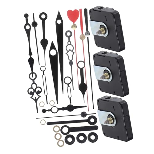 GETAJGHSD 1 Satz DIY Wanduhr Mechanismus Set Quarz Uhrwerk mit Zeigern für Kreative Projekte Kompatibel mit Verschiedenen Uhren für Bastelarbeiten und Reparaturen GETAJGHSD 1 Satz DIY Wanduhr Mechanismus Set Quarz Uhrwerk mit Zeigern für Kreative Projekte Kompatibel mit Verschiedenen Uhren für Bastelarbeiten und Reparaturen von GETAJGHSD