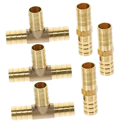 GETAJGHSD 1 Satz Schlauchverbinder Set Teiliges Adapter Kit für Barb Verbindungen Installieren ohne Löten oder Kleber Geeignet für Wasser Gas Pex Anwendungen von GETAJGHSD
