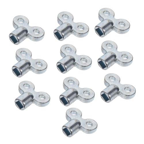 GETAJGHSD 10 Stück Heizungsentlüftungsschlüssel Robuste Entlüftungswerkzeuge Zinklegierung für Heizkörper und Hydroniksysteme für Effektive Luftentfernung und Einfache Anwendung GETAJGHSD 10 Stück Heizungsentlüftungsschlüssel Robuste Entlüftungswerkzeuge Zinklegierung für Heizkörper und Hydroniksysteme für Effektive Luftentfernung und Einfache Anwendung von GETAJGHSD
