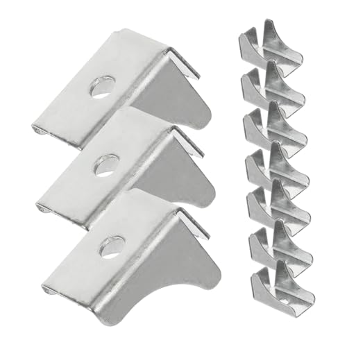 GETAJGHSD 10 Stück Schrank Regal Clips Robuste Schwere Metall Halterungen für Büro und Aktenschränke Installieren für Regalböden und Bücherregale GETAJGHSD 10 Stück Schrank Regal Clips Robuste Schwere Metall Halterungen für Büro und Aktenschränke Installieren für Regalböden und Bücherregale von GETAJGHSD