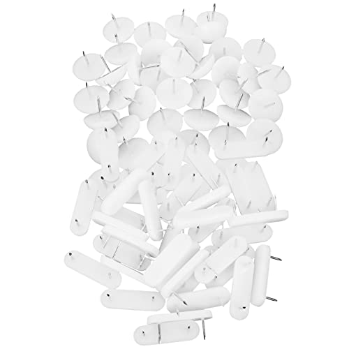 GETAJGHSD 100 Stück Möbelbeinstopper Dicke Fußkappen für Stühle rutschfeste Möbelgleiter für Holzböden und Fliesen Einfache Installation Schützend für Tischbeine und Möbeloberflächen von GETAJGHSD