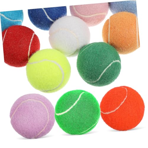 GETAJGHSD 12 Stück Teiliges Hundetennisball aus Robustem mit Rutschfester Oberfläche für Kleine und Große Hunde Praktischem Mesh Aufbewahrungsbeutel Langlebig und Zahnschonend für Training GETAJGHSD 12 Stück Teiliges Hundetennisball aus Robustem mit Rutschfester Oberfläche für Kleine und Große Hunde Praktischem Mesh Aufbewahrungsbeutel Langlebig und Zahnschonend für Training von GETAJGHSD