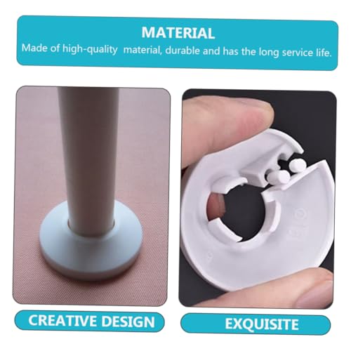 GETAJGHSD 12 Stück Teiliges PVC Rohrabdeckungs Runde Heizungsrohr Verkleidung Dekorative Wasserrohr Abdeckung Einfache Montage Langlebig Geeignet für Heizkörper und Außenheizung Weiße GETAJGHSD 12 Stück Teiliges PVC Rohrabdeckungs Runde Heizungsrohr Verkleidung Dekorative Wasserrohr Abdeckung Einfache Montage Langlebig Geeignet für Heizkörper und Außenheizung Weiße von GETAJGHSD