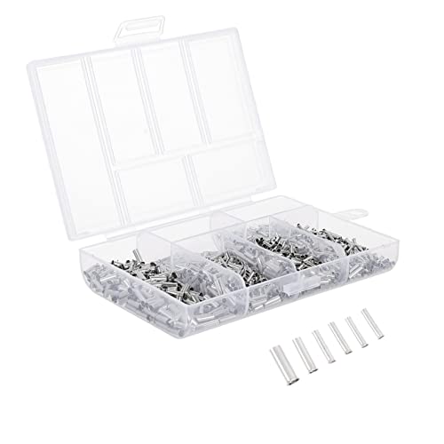 GETAJGHSD 1900 Stück Kabelanschlussklemmen Kaltgepresste Ferrule Crimping Kit Praktische Elektrische Verbindungsstücke für Kabelmanagement und Reparaturen Zuhause Büro GETAJGHSD 1900 Stück Kabelanschlussklemmen Kaltgepresste Ferrule Crimping Kit Praktische Elektrische Verbindungsstücke für Kabelmanagement und Reparaturen Zuhause Büro von GETAJGHSD