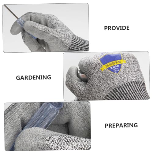 GETAJGHSD 1Paar Schnittfeste Arbeitshandschuhe Level Sicherheits Handschuhe für und Garten Schnitt und Stichsicher Rutschfest von GETAJGHSD