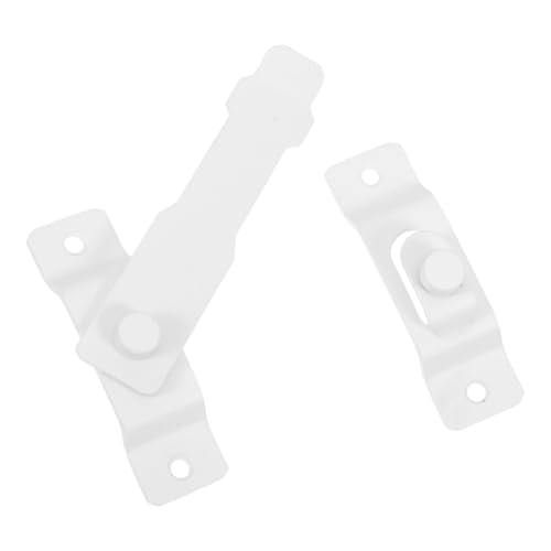 GETAJGHSD 1Satz Türschloss Hochleistungs Schieberiegel für Haustiertüren Schiebetüren und Gartenhäuser Robuster und Langlebiger Metallriegel mit Elegantem Design von GETAJGHSD