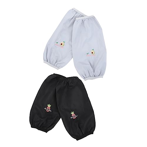 GETAJGHSD 2 Paare wasserdichte Küchenärmel Öl und Schmutzabweisend Robuste Armstulpen für Hausarbeit Kochen und Gartenarbeit für Täglichen Gebrauch und von GETAJGHSD