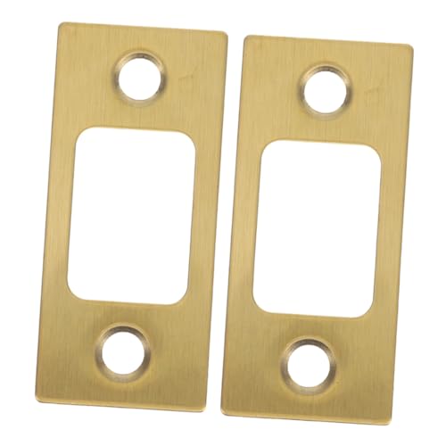 GETAJGHSD 2 STÜCK Edelstahl Türschließblech mit Deadbolt lock Latch Führungsplatte für Holztüren Rostfrei Einfache Montage Verbessert Türfunktion Geeignet für Wohn Büroumgebungen GETAJGHSD 2 STÜCK Edelstahl Türschließblech mit Deadbolt lock Latch Führungsplatte für Holztüren Rostfrei Einfache Montage Verbessert Türfunktion Geeignet für Wohn Büroumgebungen von GETAJGHSD